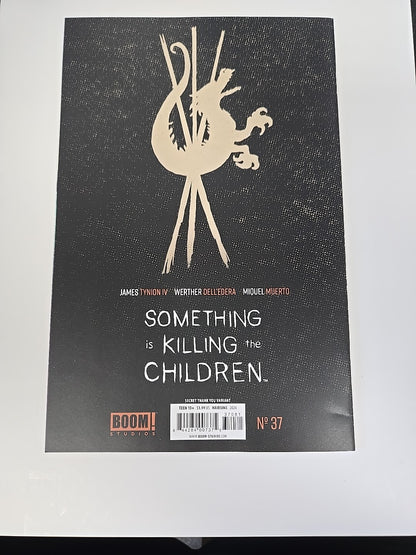Something Is Killing The Children #37  Secret Trevor Hairsine Thank You Variant