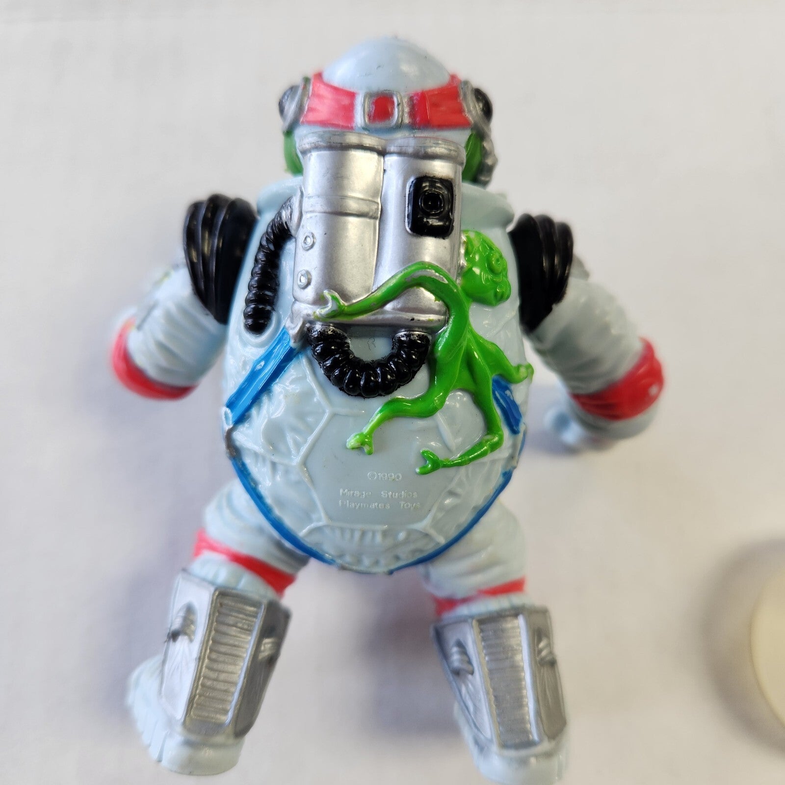 TMNT Raph Space Cadet Astronaut Action Figure 1990 Playmates w/ Helmet & Weapons