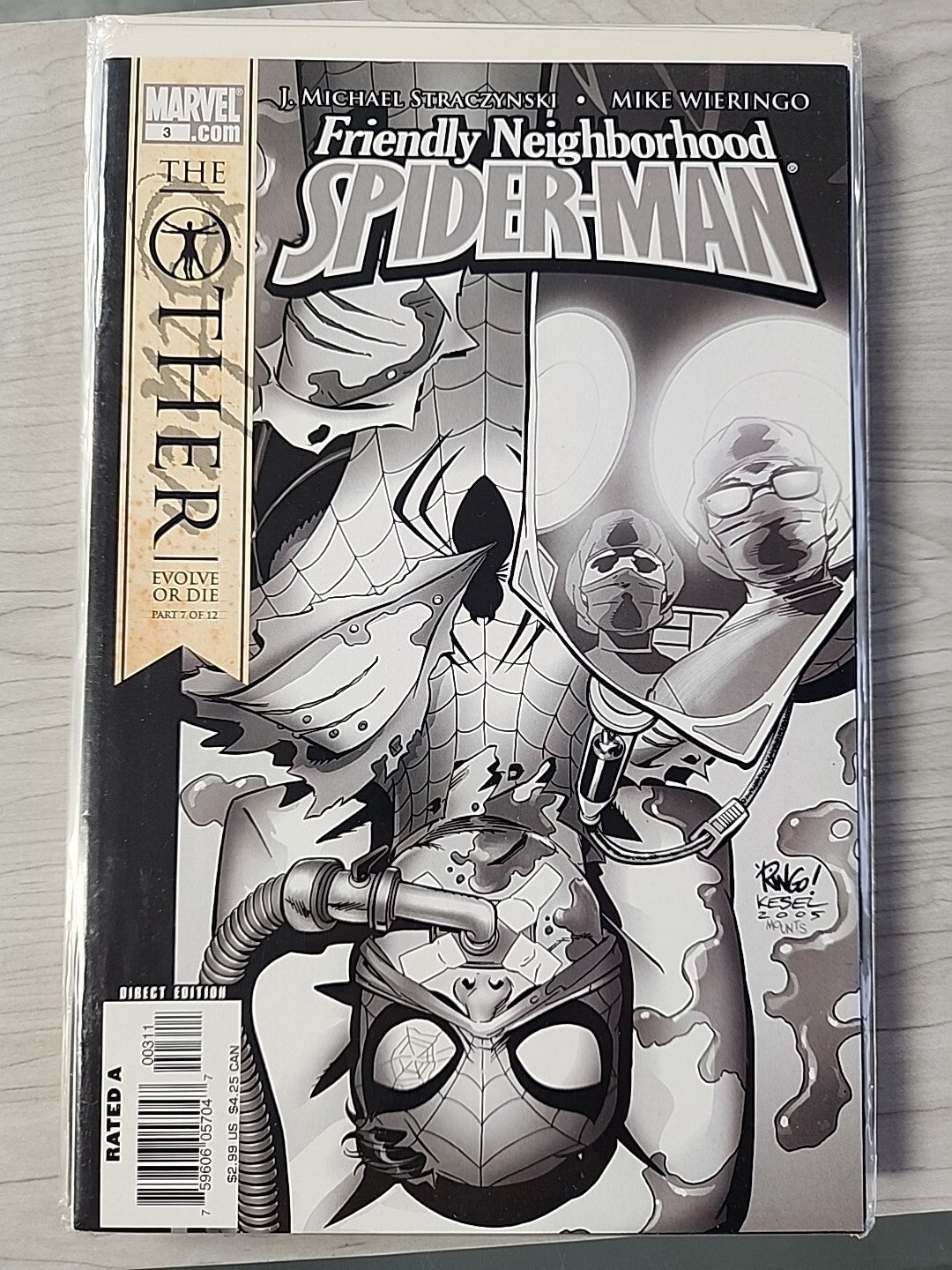 Spider-Man The Other Evolve Or Die 1-12 Marvel Comics Complete Set + Sketchbook