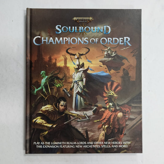Warhammer Age of Sigmar: Soulbound RPG Champions of Order New