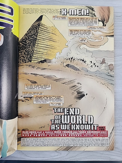 X-Men # 97 2000 Variant Connecting Cover Yu Apocalypse