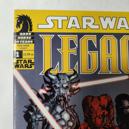Star Wars LEGACY #1 (Dark Horse Comics, 2006)  1st Cade Skywalker Appearance