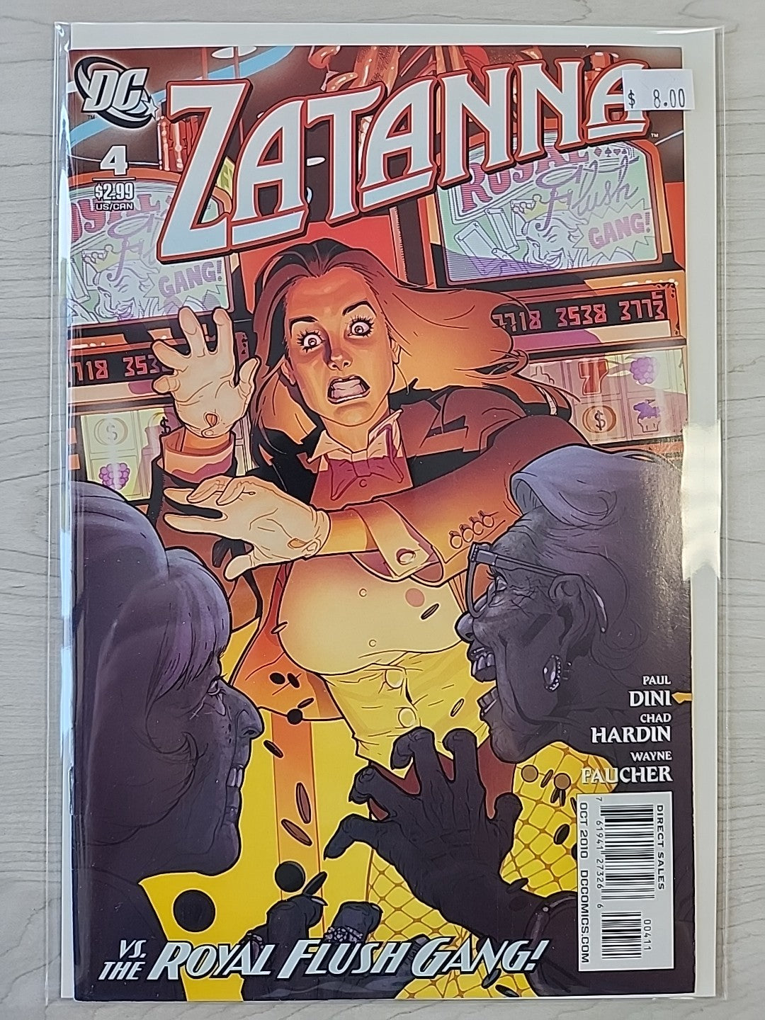 ZATANNA 2 - 10, 12 DC Comics 2010 Lot Of 10 Books Paul Dini A Covers