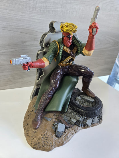 1990s  Jim Lee's "Grifter" Sculpture By Clayburn Moore LTD EDTN 1996