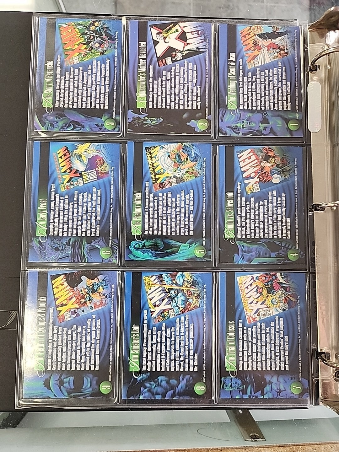 1995 Flair Marvel Annual: Complete Set /w Inserts 200 Cards NM 
