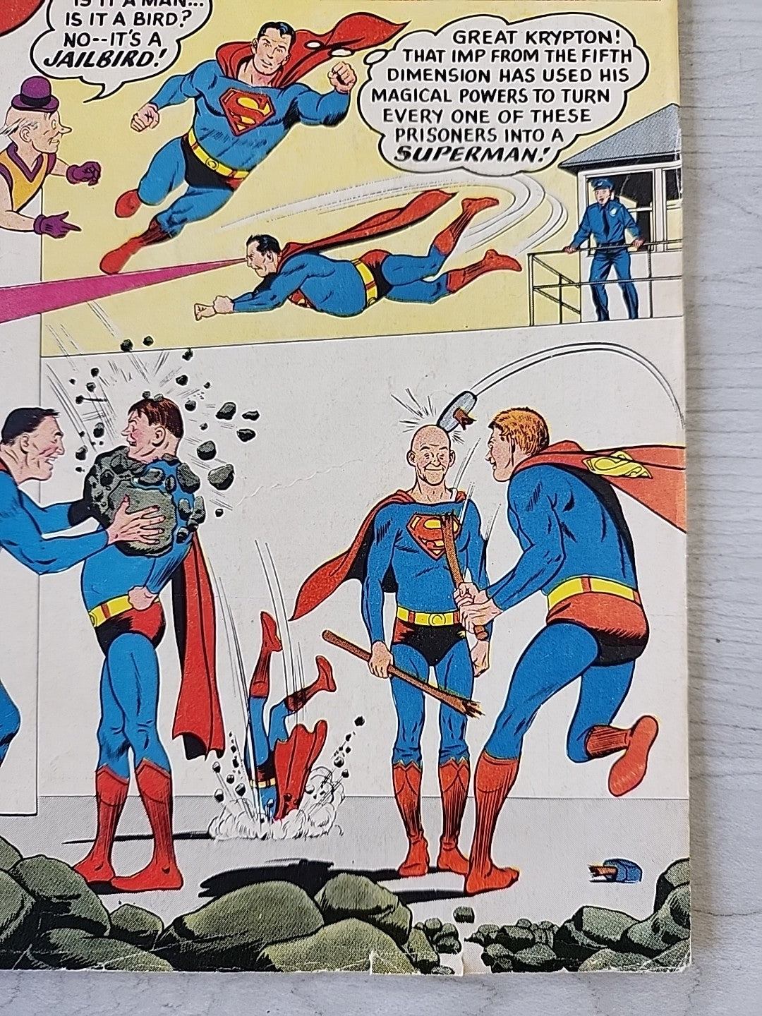 Superman #148 The Suoer-Mischief Of Mr. Mxyzptlk DC Comics 1961 VG Complete