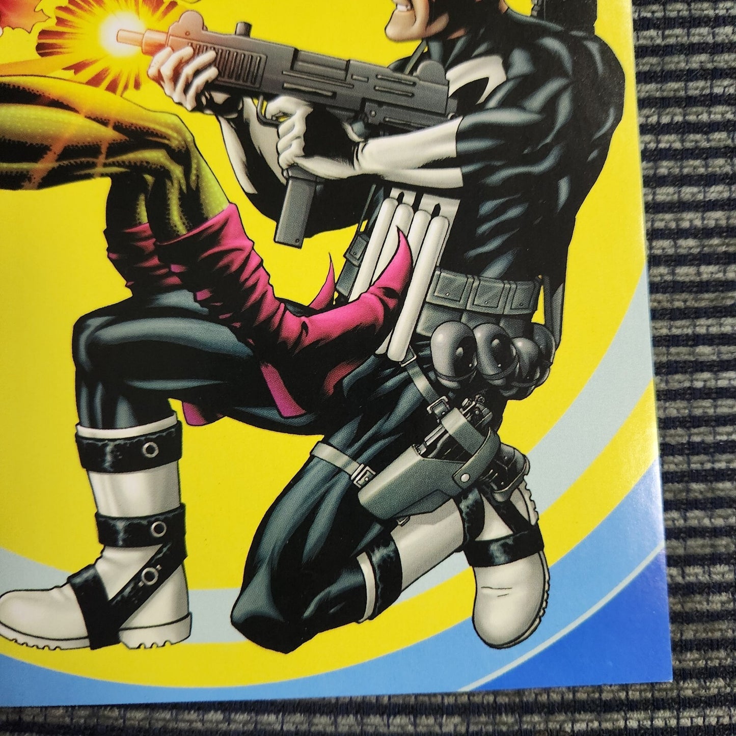Punisher 5 (2009) Dark Reign GREEN GOBLIN Cover Daredevil #183 Homage