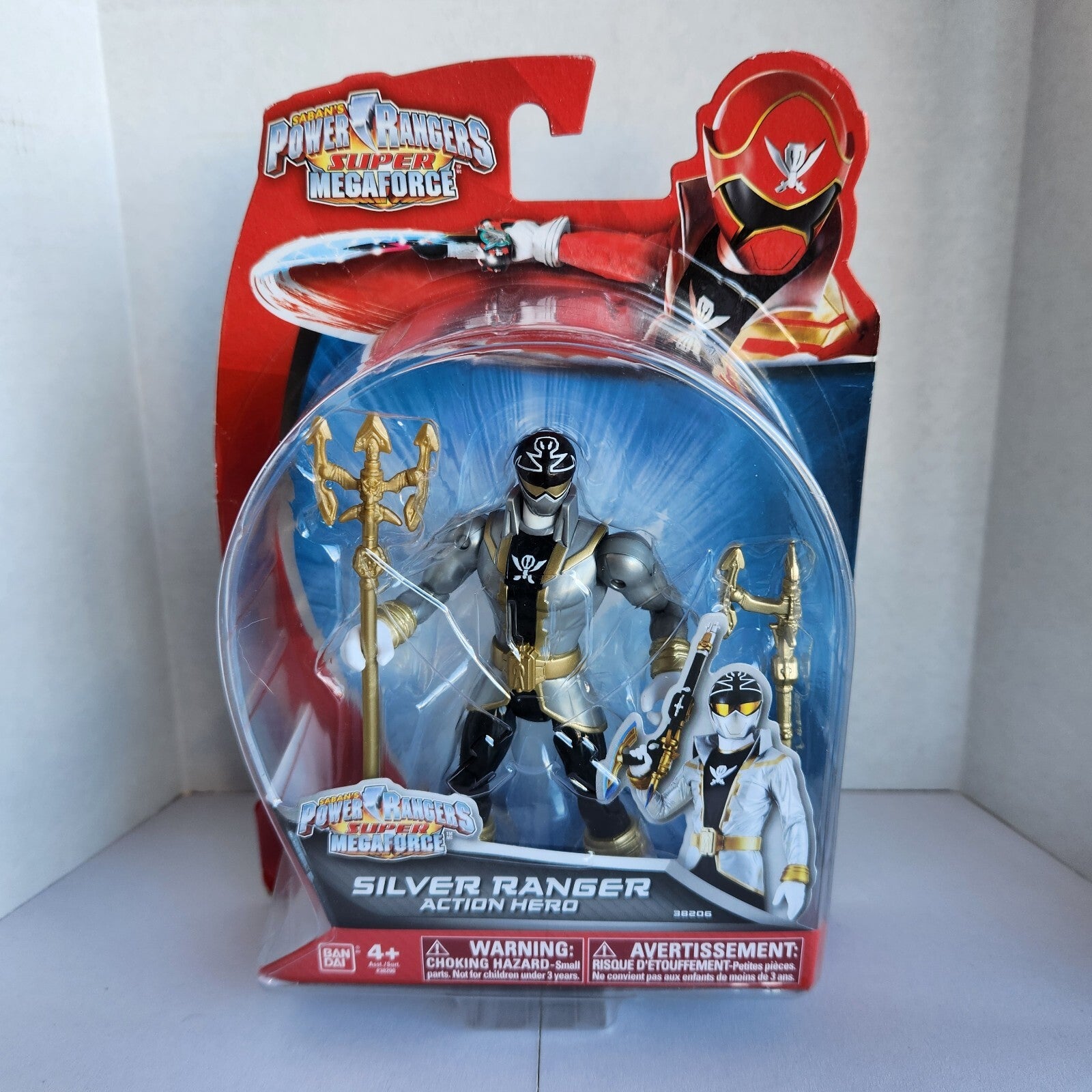 Power Rangers Super Megaforce "Silver Ranger" Pirate Complete