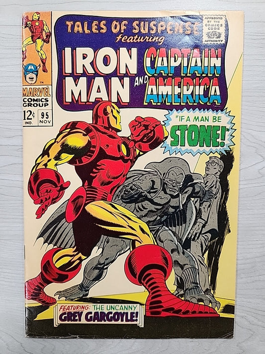 Tales of SUSPENSE # 95 1967 VG/F 4.5-5.0 Silver Age Marvel Stan Lee Gene Colan