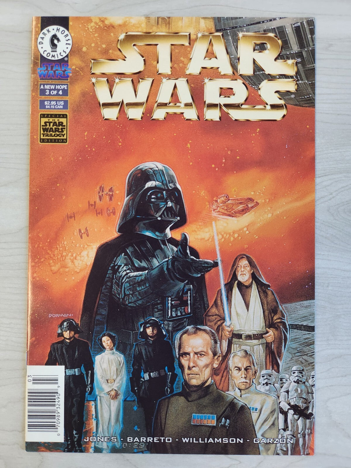 Star Wars A New Hope Special Edition 1 2 3 4 1997 Comic Set VF/NM Newsstand 