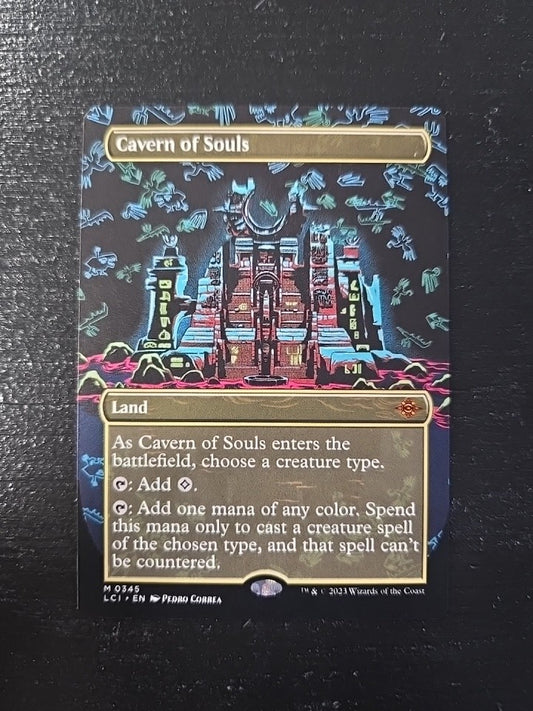 Cavern of Souls Borderless  345 MTG The Lost Caverns of Ixalan Mythic NM