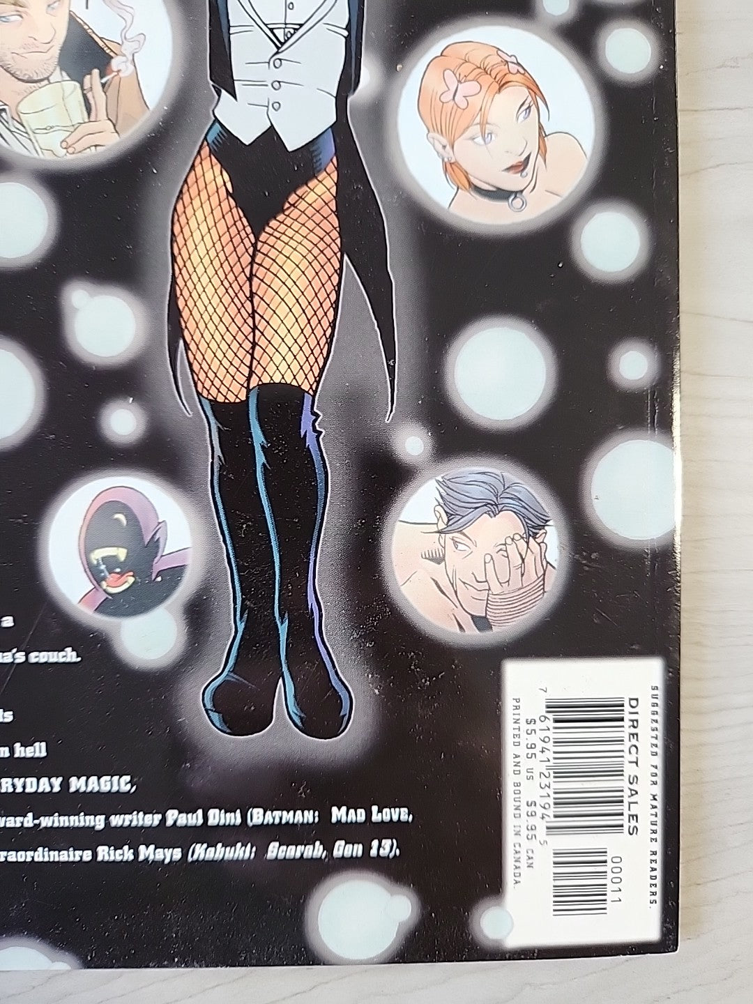 ZATANNA: EVERYDAY MAGIC ONE-SHOT VERTIGO/DC 2003 BOLLAND COVER 1st Printing NM