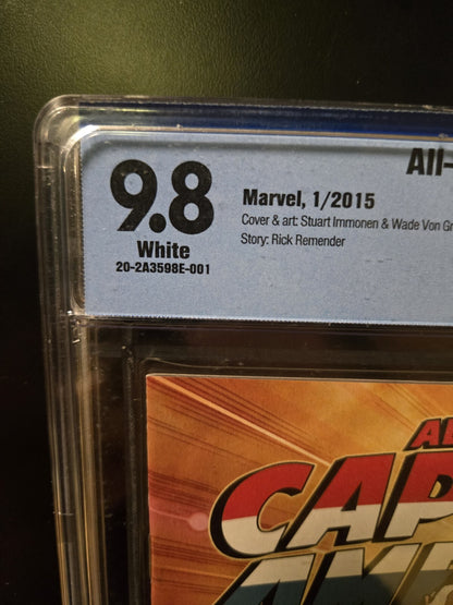 All-New Captain America #1 CBCS 9.8 Sam Wilson as Captain America