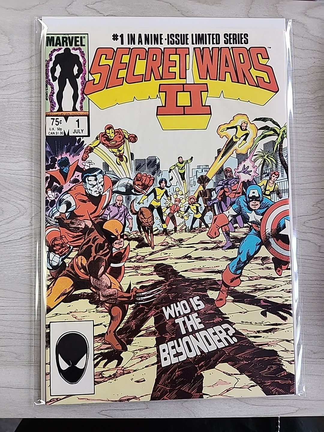 SECRET WARS II #1-9 (Marvel, 1985 Series) Complete Set of 9 Books Complete