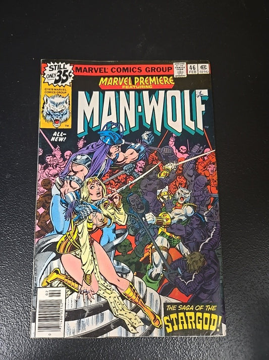 Marvel Premiere #46 1978  RARE Mark Jewelers Insert!  Key Issue - Hard To Find