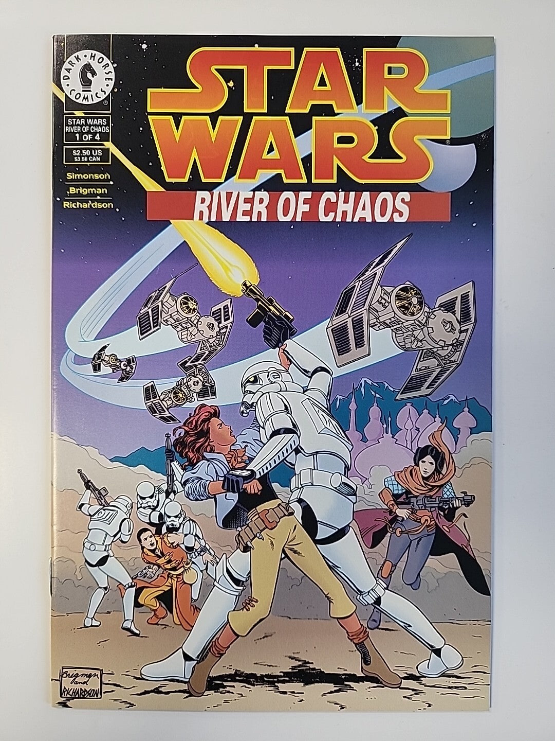 Star Wars: River of Chaos #1-4 Complete Set Series Princess Leia 1995 Dark Horse