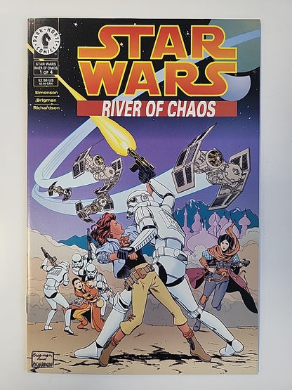 Star Wars: River of Chaos #1-4 Complete Set Series Princess Leia 1995 Dark Horse