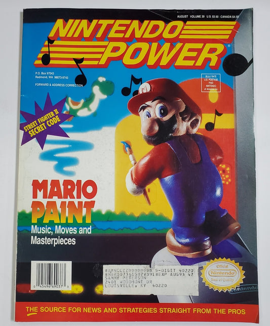 Nintendo Power #39 - Complete With Poster & Inserts