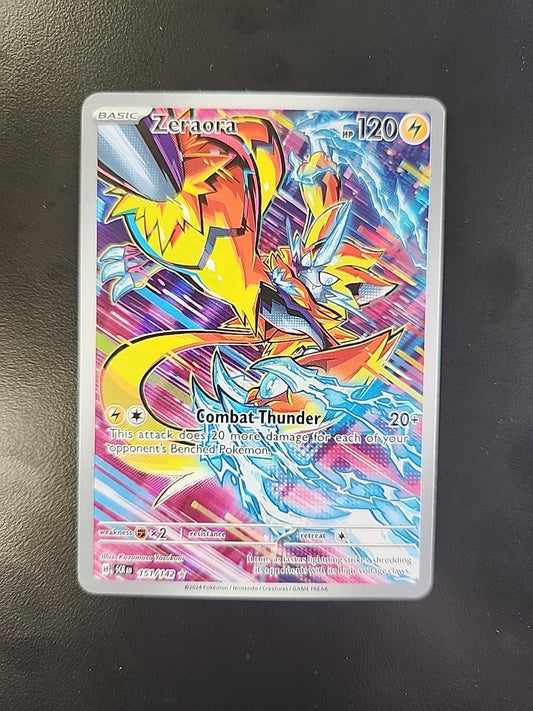 Zeraora 151/142 Sv07: Stellar Crown Holo Pokemon NM