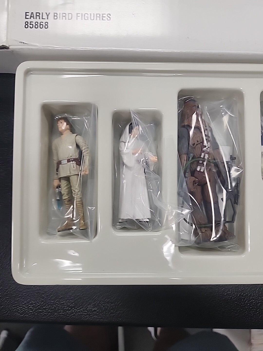 Star Wars Early Bird Figure Set Luke/Leia/Chewbacca/R2-D2 2005 85868