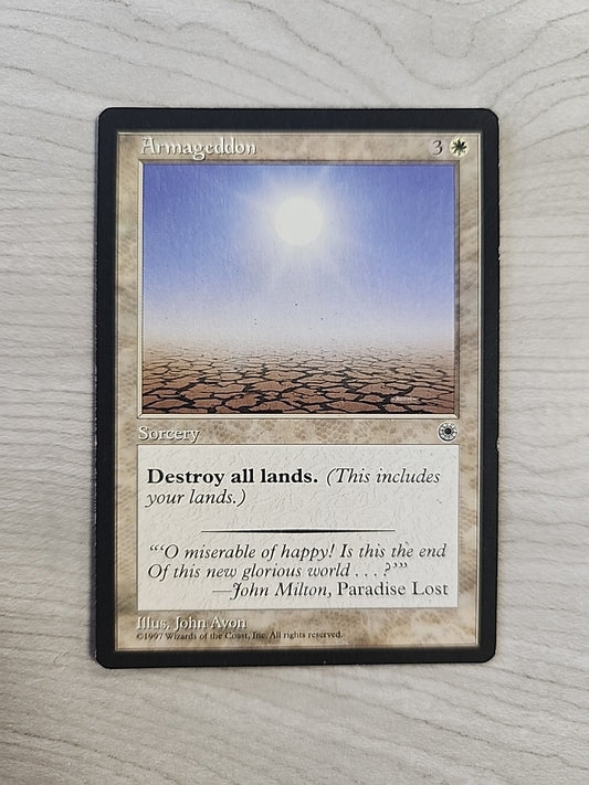 MTG Armageddon Portal Rare Sorcery LP/MP English Magic The Gathering 