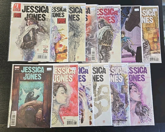 Jessica Jones 1-12 Lot 2016 Bendis Marvel NM 🔥 