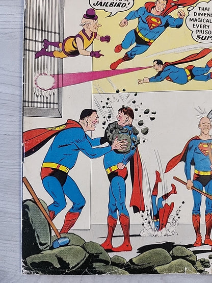 Superman #148 The Suoer-Mischief Of Mr. Mxyzptlk DC Comics 1961 VG Complete