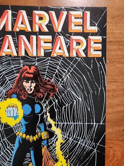 Marvel Fanfare 10 11 12 NM High Grade Black Widow Origin George Perez Key Issue