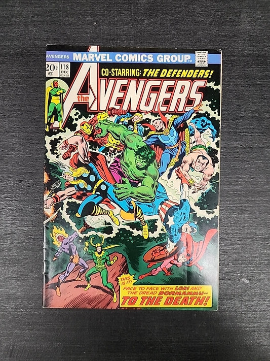 Avengers #118 Marvel Comics Sept 1973 Vintage Bronze Age VF 