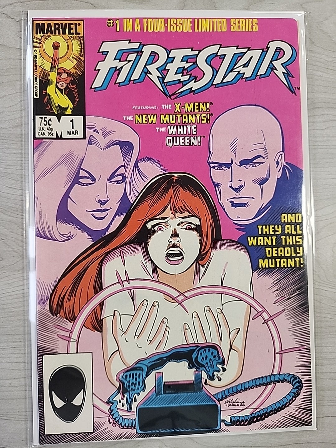 Firestar #1-4 Complete Set 1 2 3 4 Lot Of 4 Marvel Comics 1985 High Grade