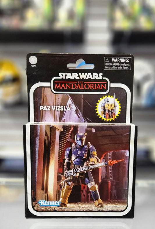 Star Wars Vintage Collection Paz Vizsla Deluxe 3.75" Heavy Infantry Mandalorian