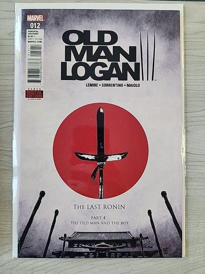  Old Man Logan 1-13 LOT OF 13 Marvel (2016-2018) Lemire/Sorrentino 1st Prints NM