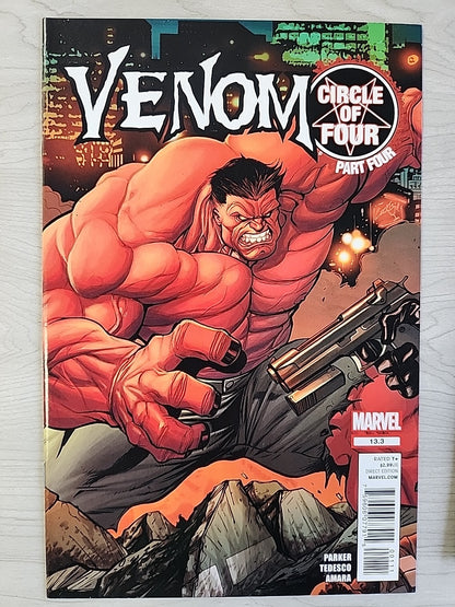Venom #13 13.1 13.2 13.3 13.4 & 14 Circle of Four Complete Set - 2012 Lot Of 6 