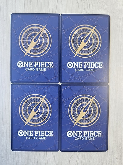 One Piece CCG Awakening of the New Era  X Drake OP05-055 Foil Rare x4 Play Set