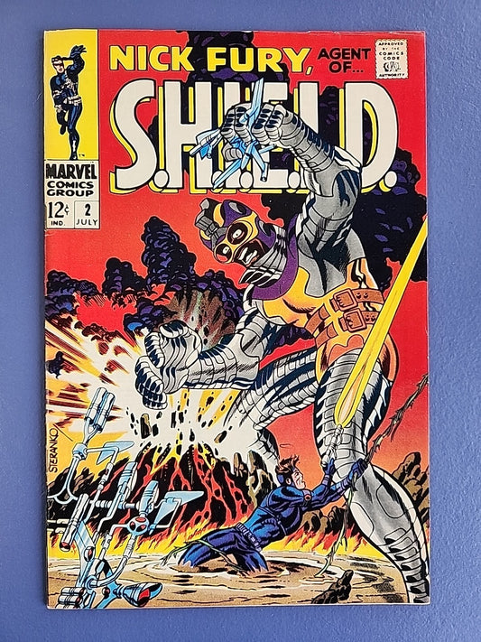 (1968) Nick Fury, Agent of SHIELD #2 SILVER AGE! 2ND ISSUE!  