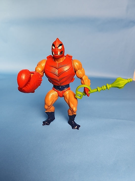 Vintage MOTU Clawful Figure 100% Complete Mattel 1983 Masters Of The Universe 