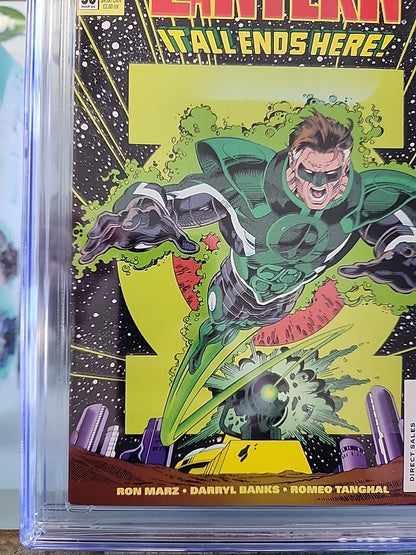 GREEN LANTERN #V3 #50 CGC 9.8 1st App Kyle Rayner As Green Lantern GITD