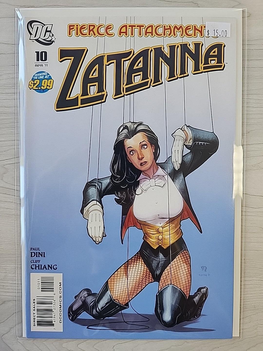 ZATANNA 2 - 10, 12 DC Comics 2010 Lot Of 10 Books Paul Dini A Covers
