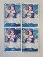 Tashigi OP06-050  English  NM One Piece Card Game Foil Set Of 4 Play Set