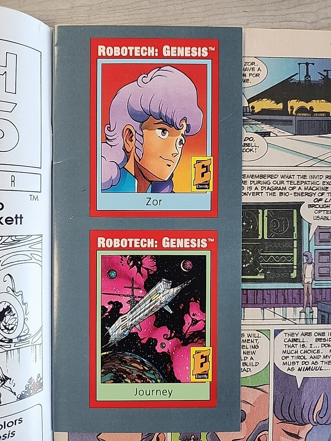 Robotech Genesis Legend of Zor # 1 2 3 4 Eternity Comics 1992 Newsstand & Direct