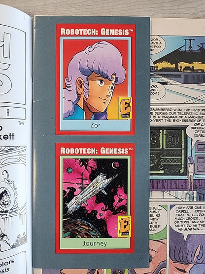 Robotech Genesis Legend of Zor # 1 2 3 4 Eternity Comics 1992 Newsstand & Direct