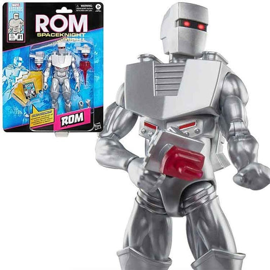 ROM Spaceknight 2025 Hasbro Marvel Legends Series Action Figure With Mini Comic