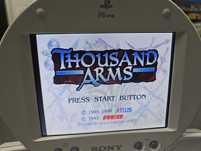 Thousand Arms - PS1 - Discs Only - Tested & Working 🔥 