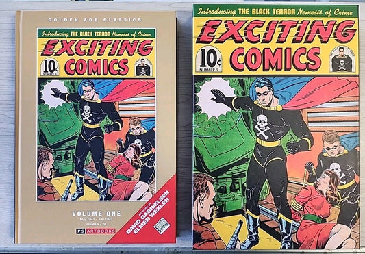 Golden Age Classics Black Terror Slipcase Edition Vol 1 Hardcover 9-20 1941 