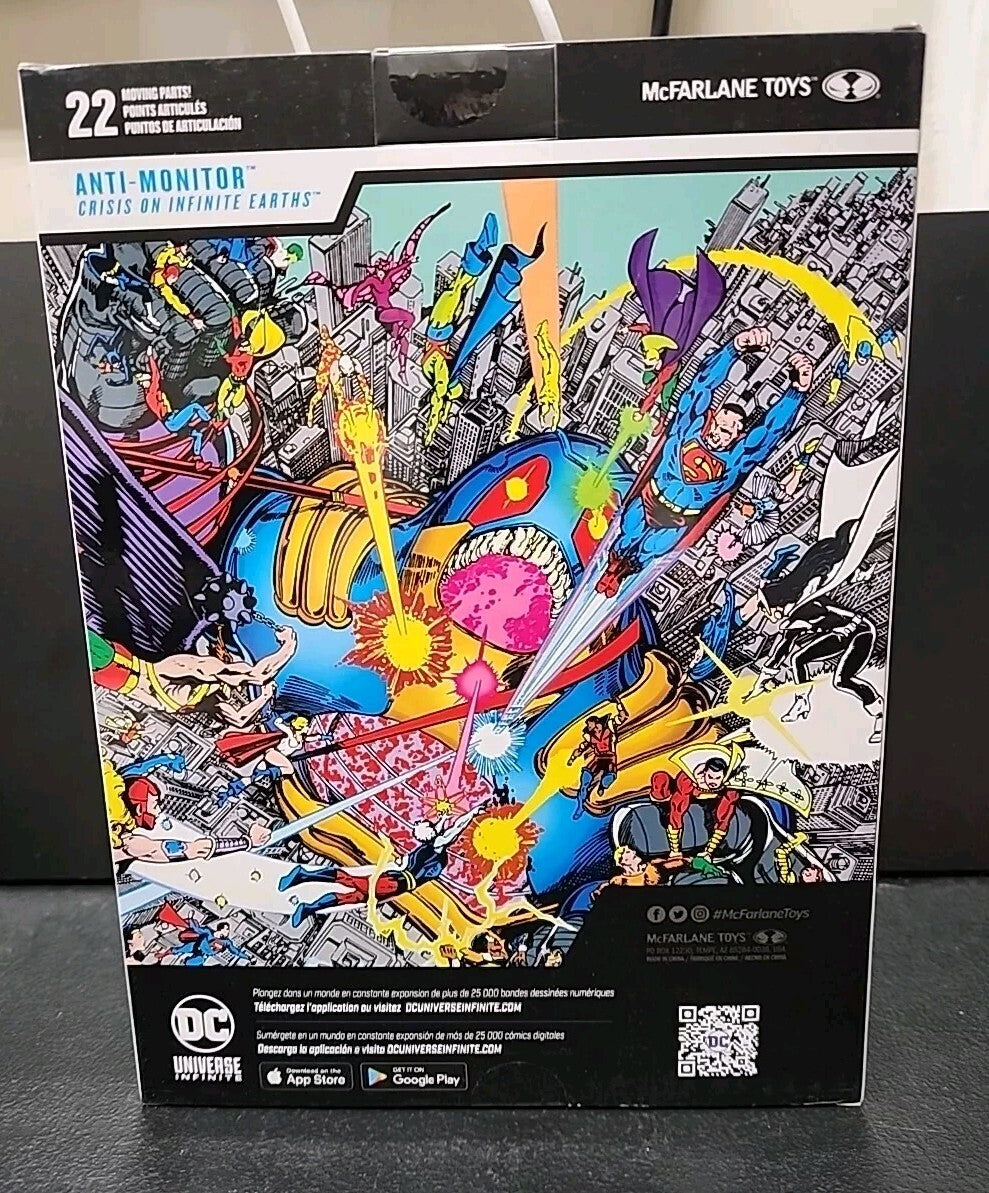 Anti-Monitor Figure DC Multiverse Mcfarlane Toys Crisis On Infinite Earth New