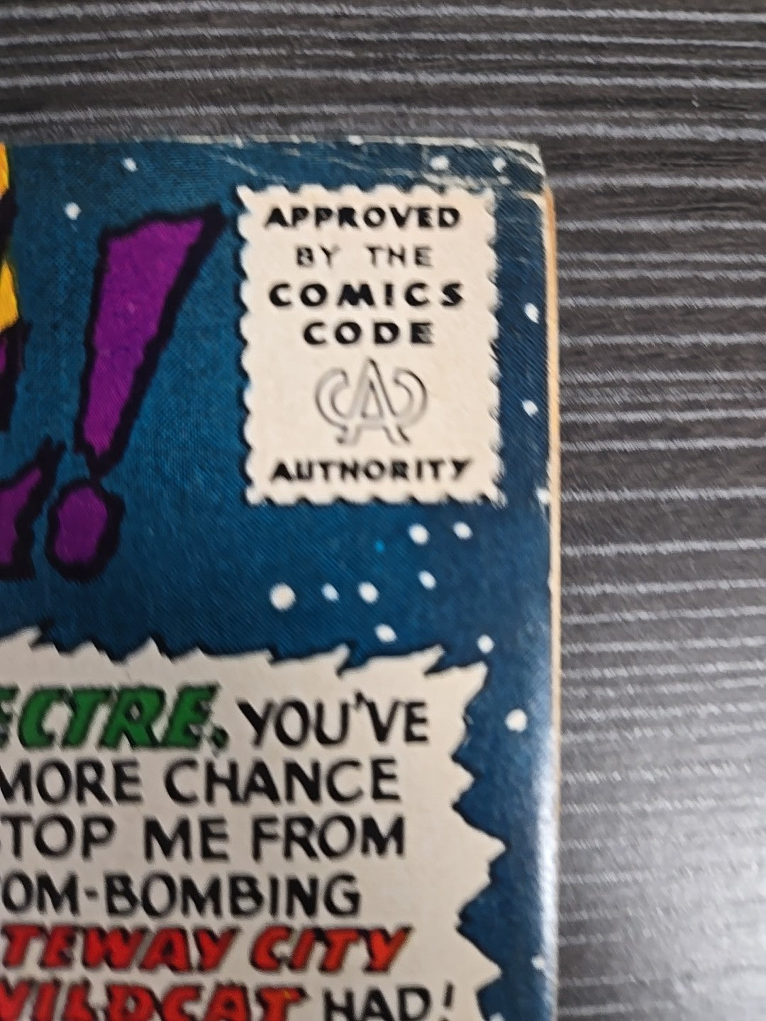 Spectre #3 DC 1968 Neal Adams Cover 