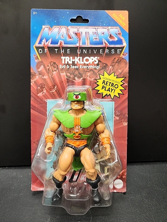 Masters of the Universe Origins Fan Favorite Tri-Klops MOTU Origins 6" Retro Fig