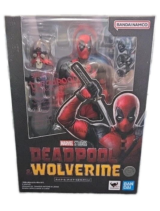 SH Figuarts Marvel Deadpool Wolverine New Factory Sealed Tamashii Bandai
