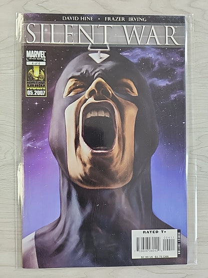 Silent War #1-6 Complete Set 1 2 3 4 5 6 Lot (2007 Marvel Comics) Black Bolt FF