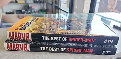 Best of Spider-Man Vol 1 & 2 (Marvel Comics Hardcover, 2003) Lot Of 2